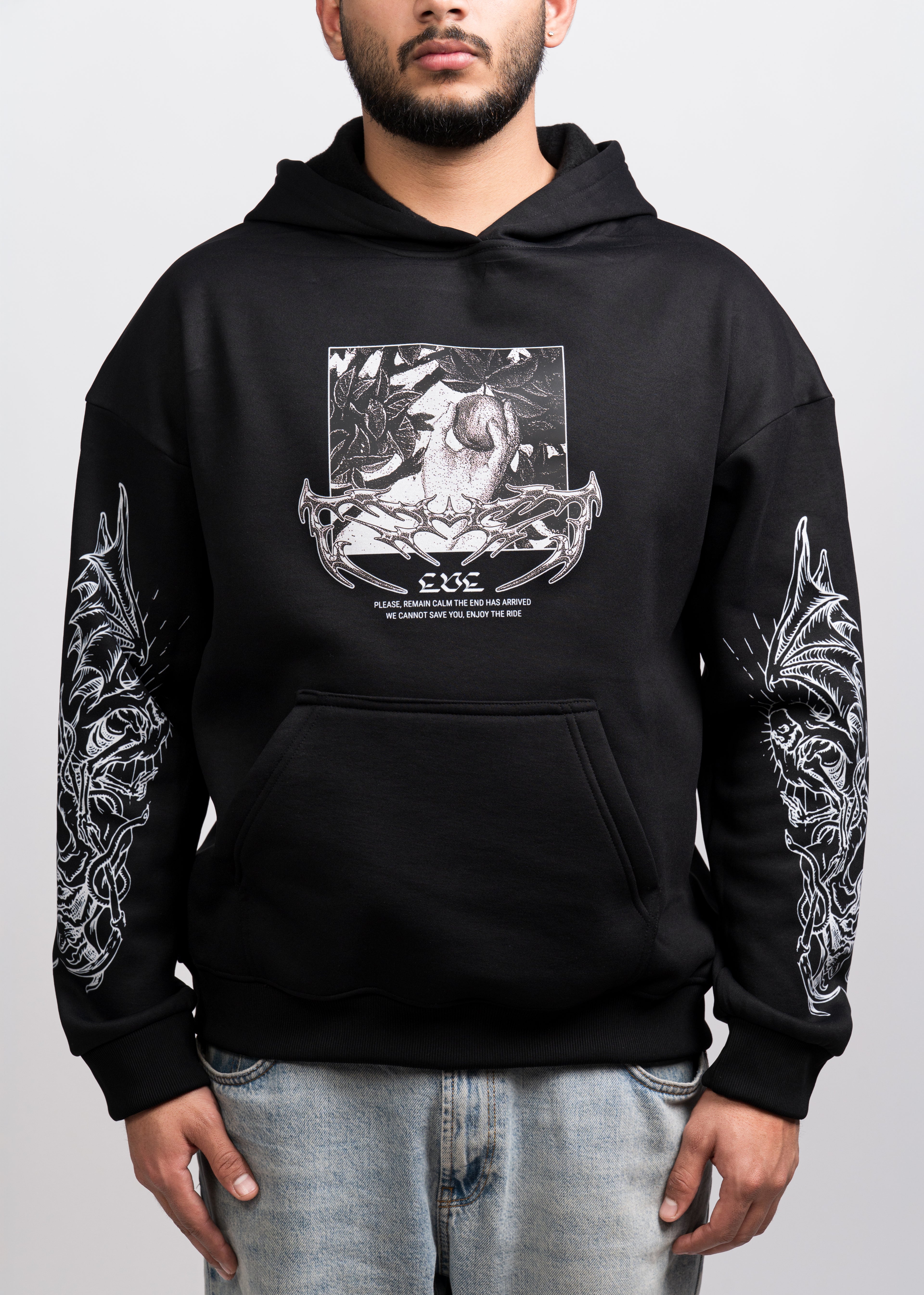 Gothic Front Hoodie
